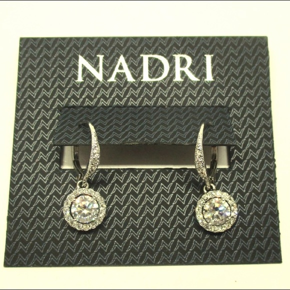 Nadri Jewelry - Nadri Cubic Zirconia Drop Earrings